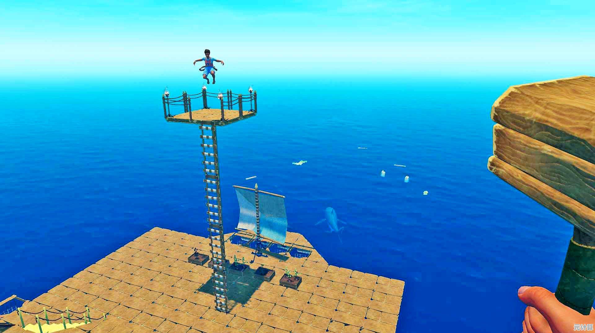 《木筏求生》海上冒险:谁不想在碧波万顷中建造自己的海上家园? 《木筏求生》海上冒险:谁不想在碧波万顷中建造自己的海上家园?