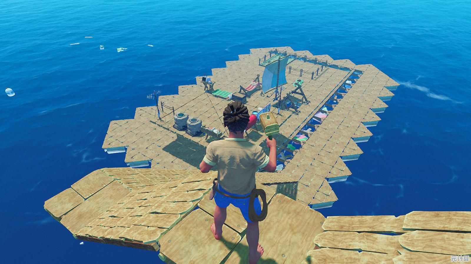 《木筏求生》海上冒险:谁不想在碧波万顷中建造自己的海上家园? 《木筏求生》海上冒险:谁不想在碧波万顷中建造自己的海上家园?