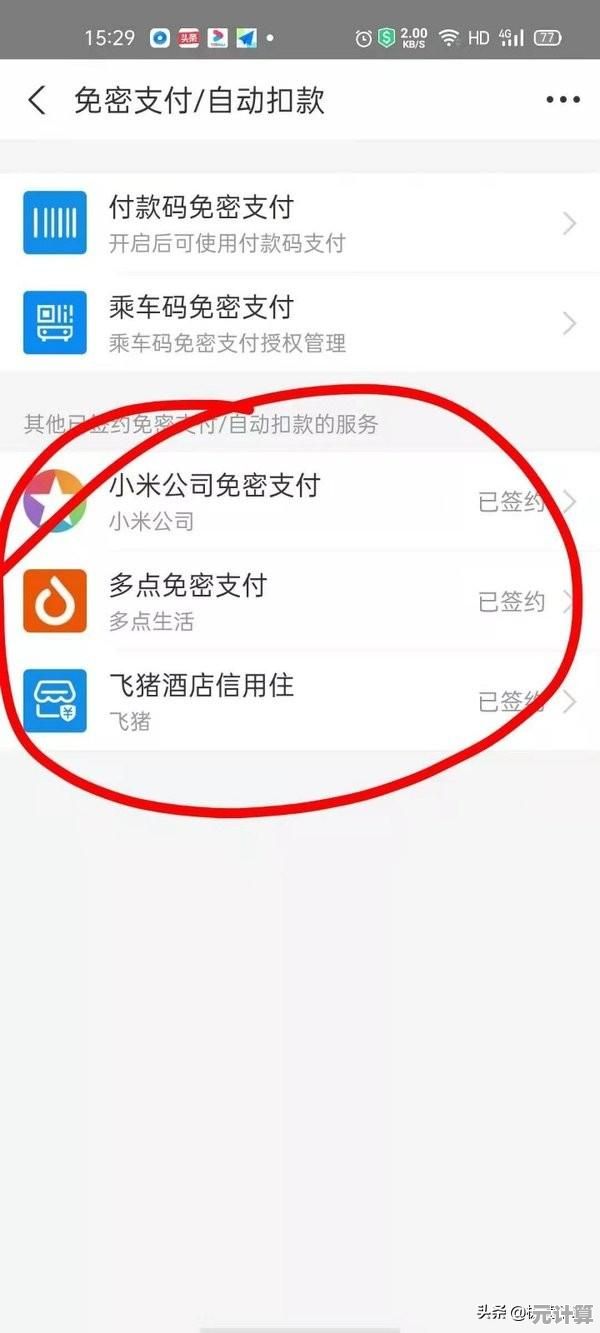 支付宝免密支付关闭操作指南，轻松取消自动扣款功能