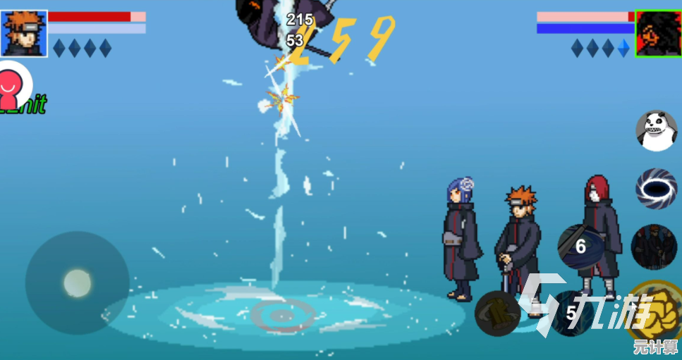 想体验刺激的动漫格斗？像素火影一周年版》新增角色玩法等你挑战！