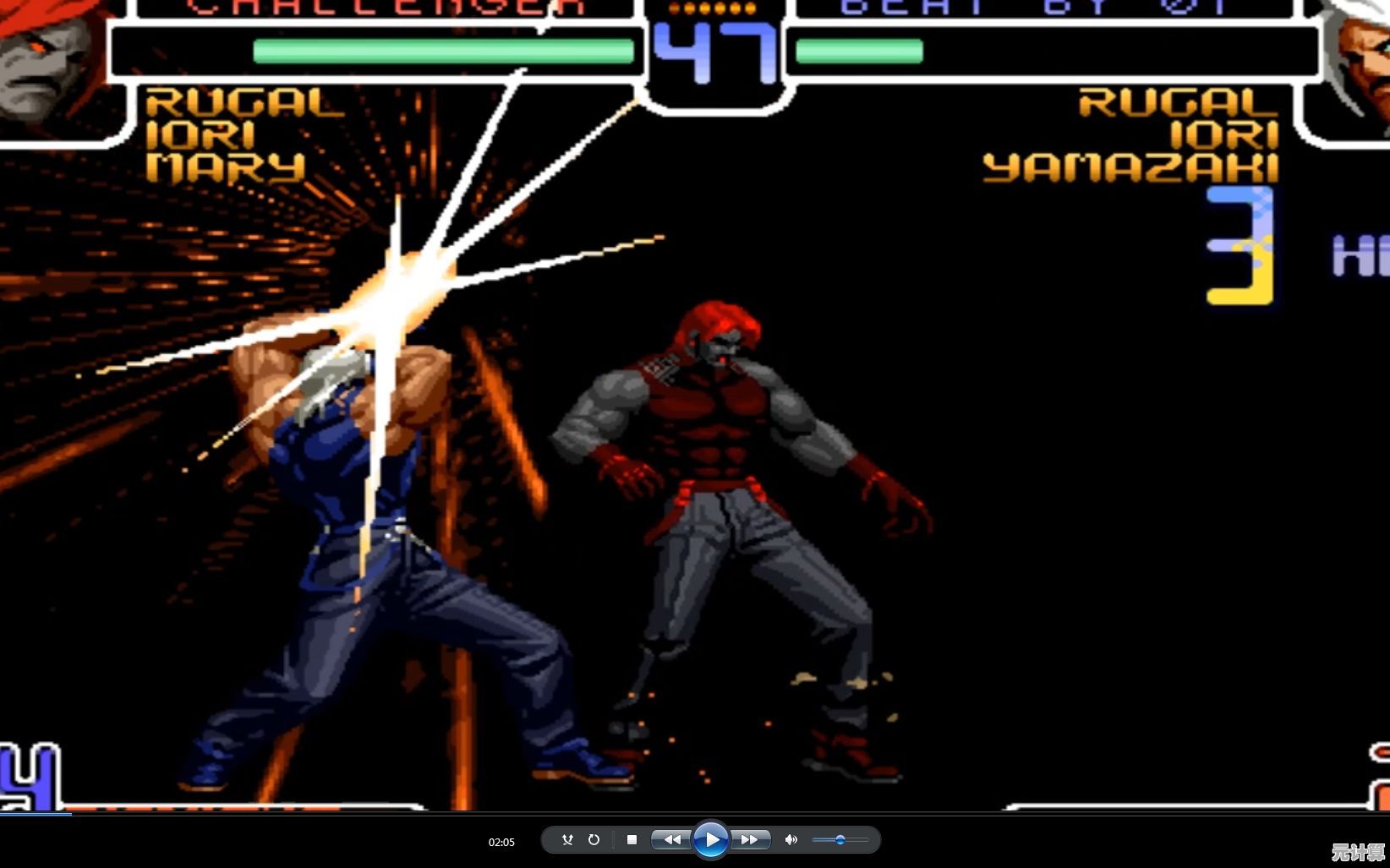 谁还没玩过复刻经典的《拳皇2002风云再起》隐藏必杀技太爽了！