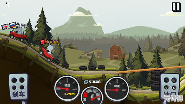 谁说赛车游戏不能既休闲又刺激？登山赛车先锋版》带你体验不一样的竞速魅力！