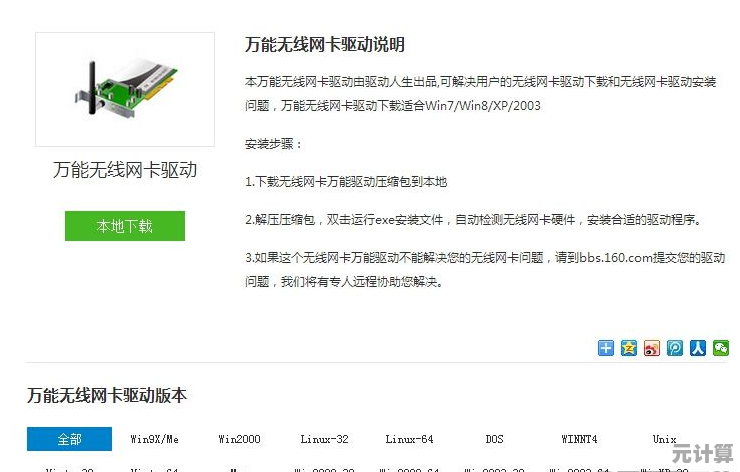 无线网卡驱动全兼容方案：一站式解决各类设备连接难题