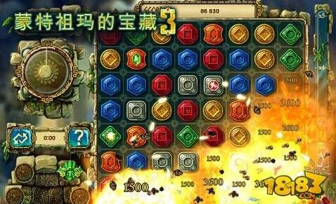 免费畅玩的经典消除游戏?蒙特祖玛的宝藏3免费版不容错过!