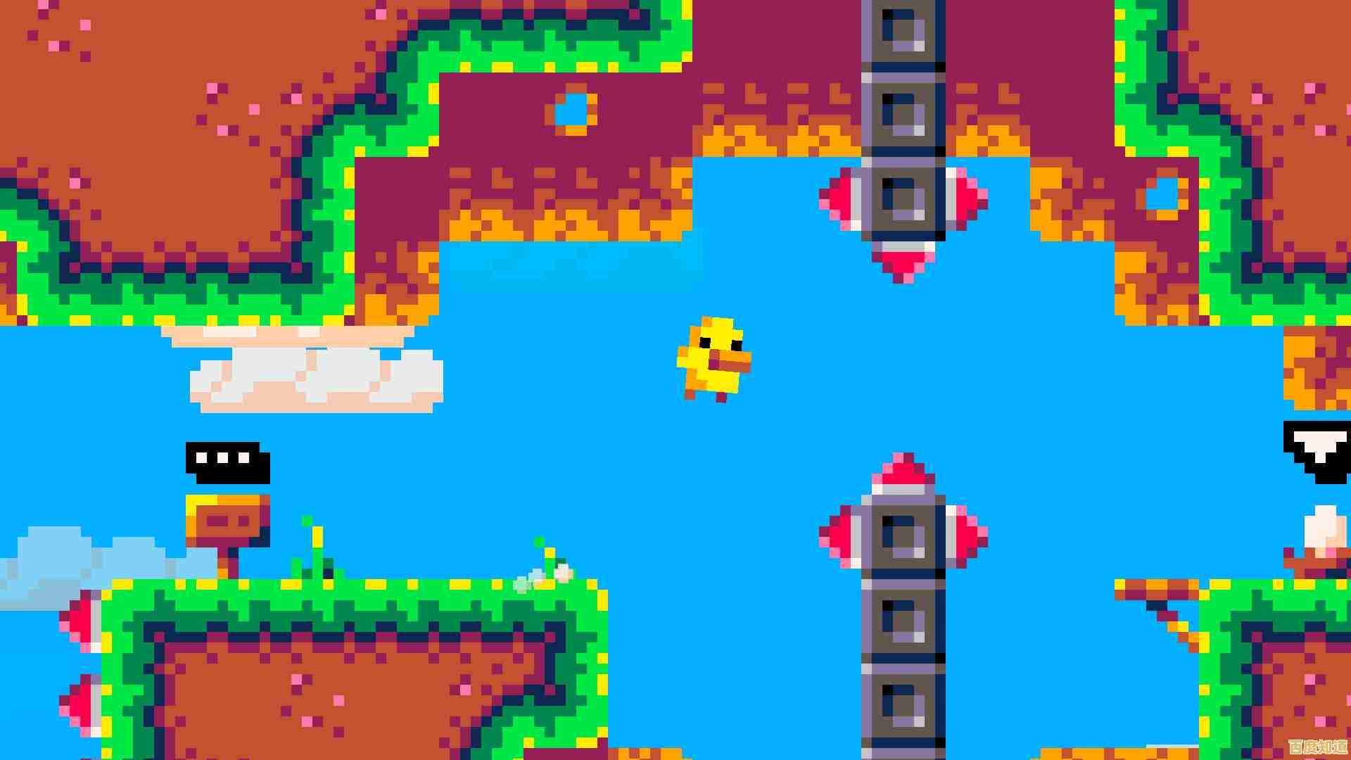 像素小鸭失去生命就得重来？鸭鸭启示录》的硬核陷阱你扛得住？