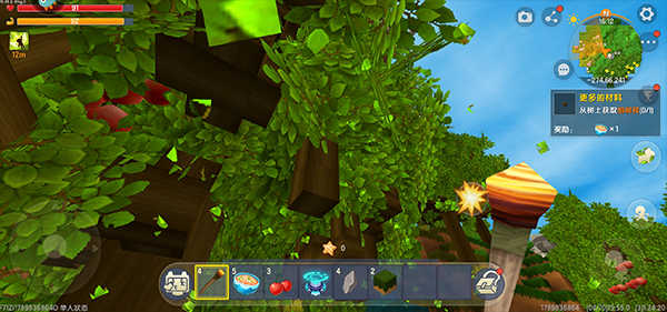 谁说小容量不能畅玩？迷你世界老版本单机版》单机建造生存两不误！